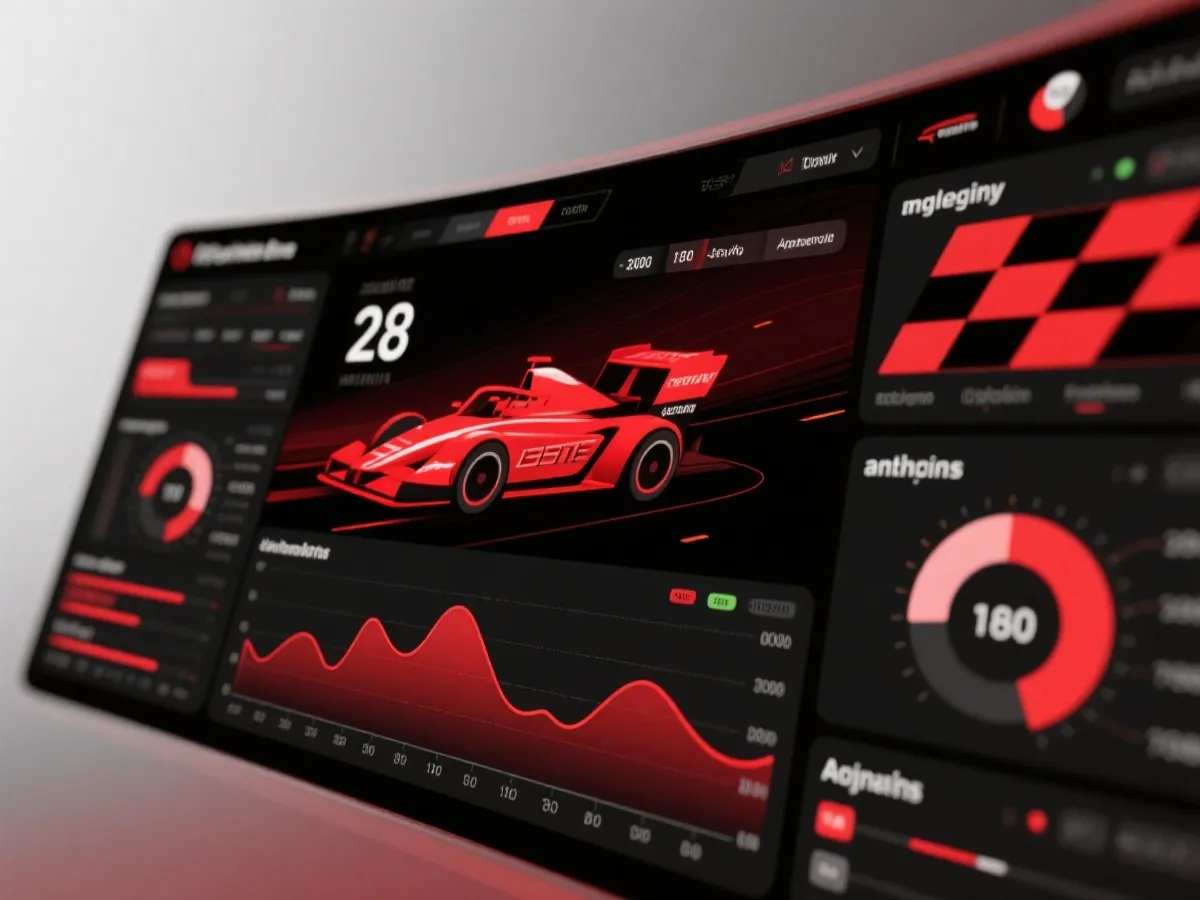 极速赛车 data dashboard